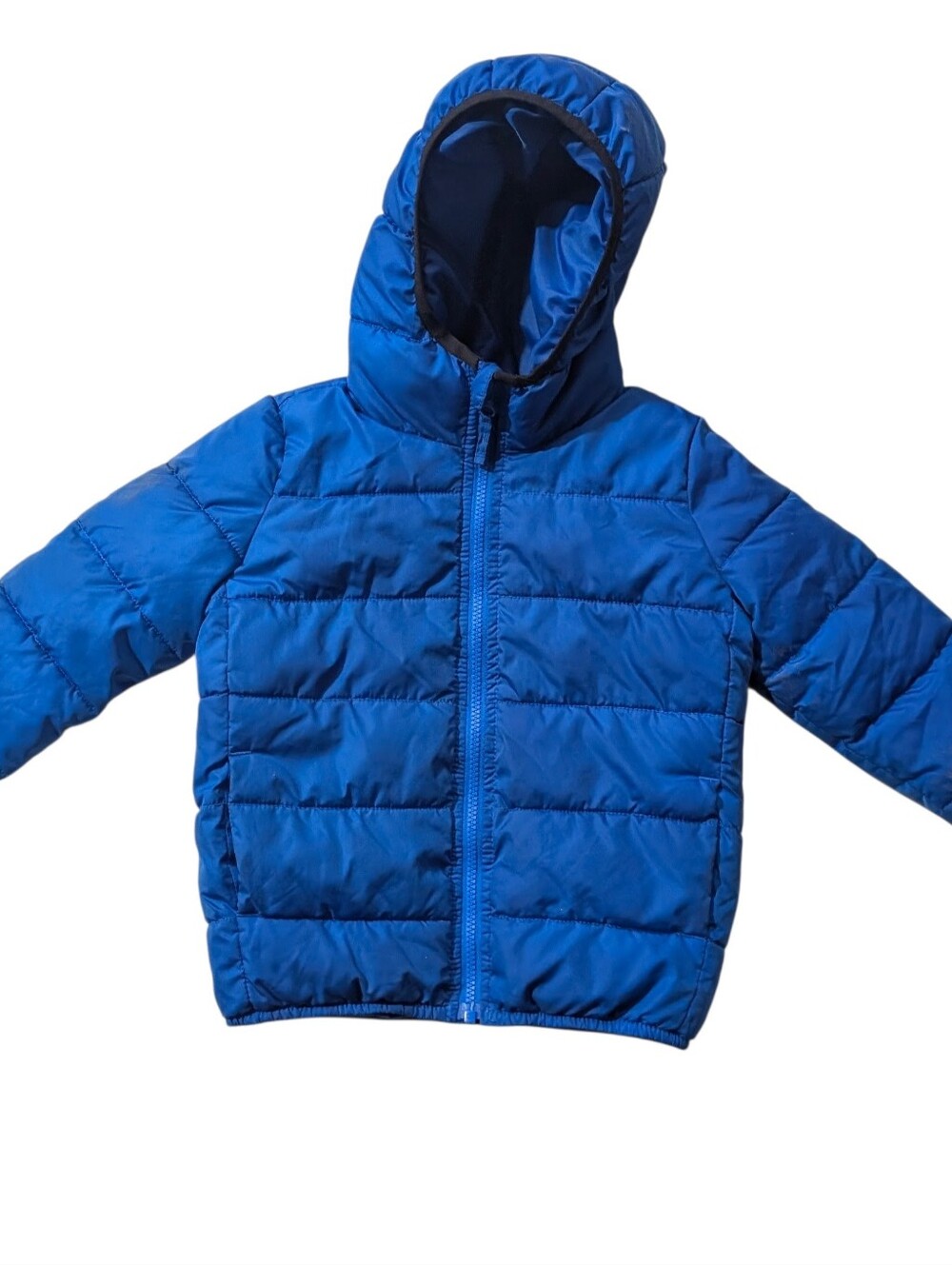 The Children's Place Royal Blue Puffer Jacket with Hood